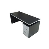 میز استودیو وگیم مدل A8 رنگ طوسی سفید